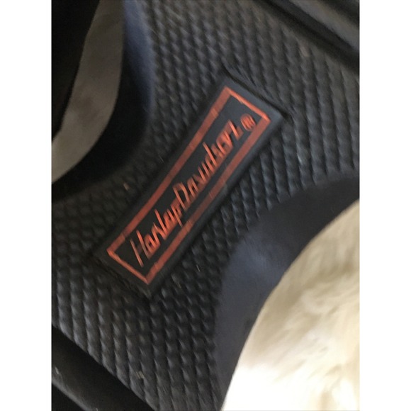 Harley Davidson Buckle Loafer Casual Shoe Black Leather Women's 6 EUR 37 - Picture 7 of 10